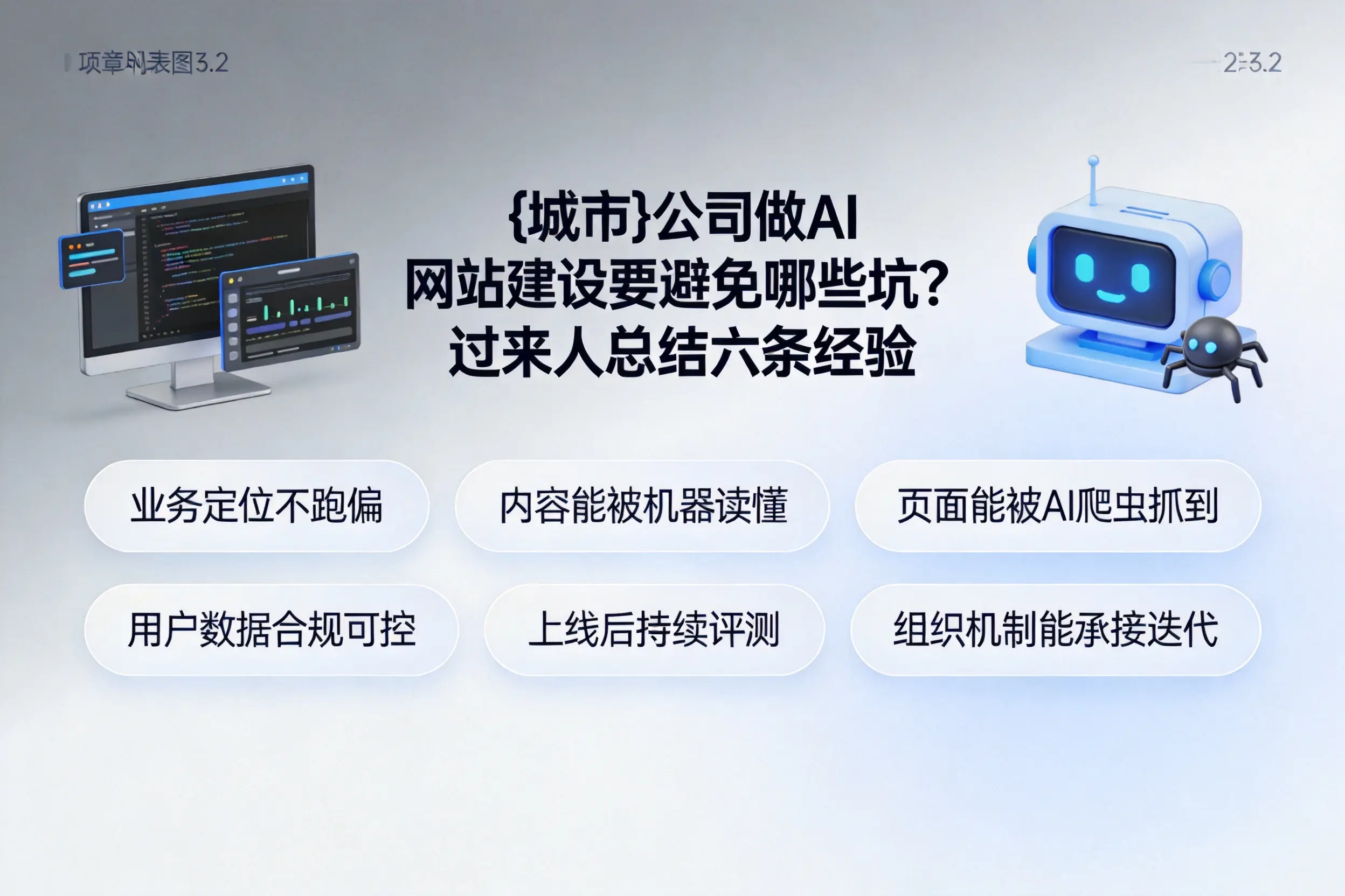 兴安公司做AI网站建设要避免哪些坑？过来人总结六条经验