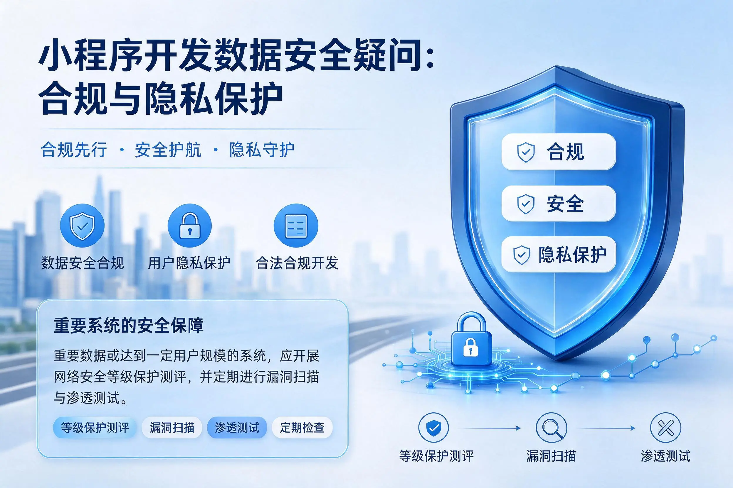 兴安小程序开发数据安全疑问：合规与隐私保护