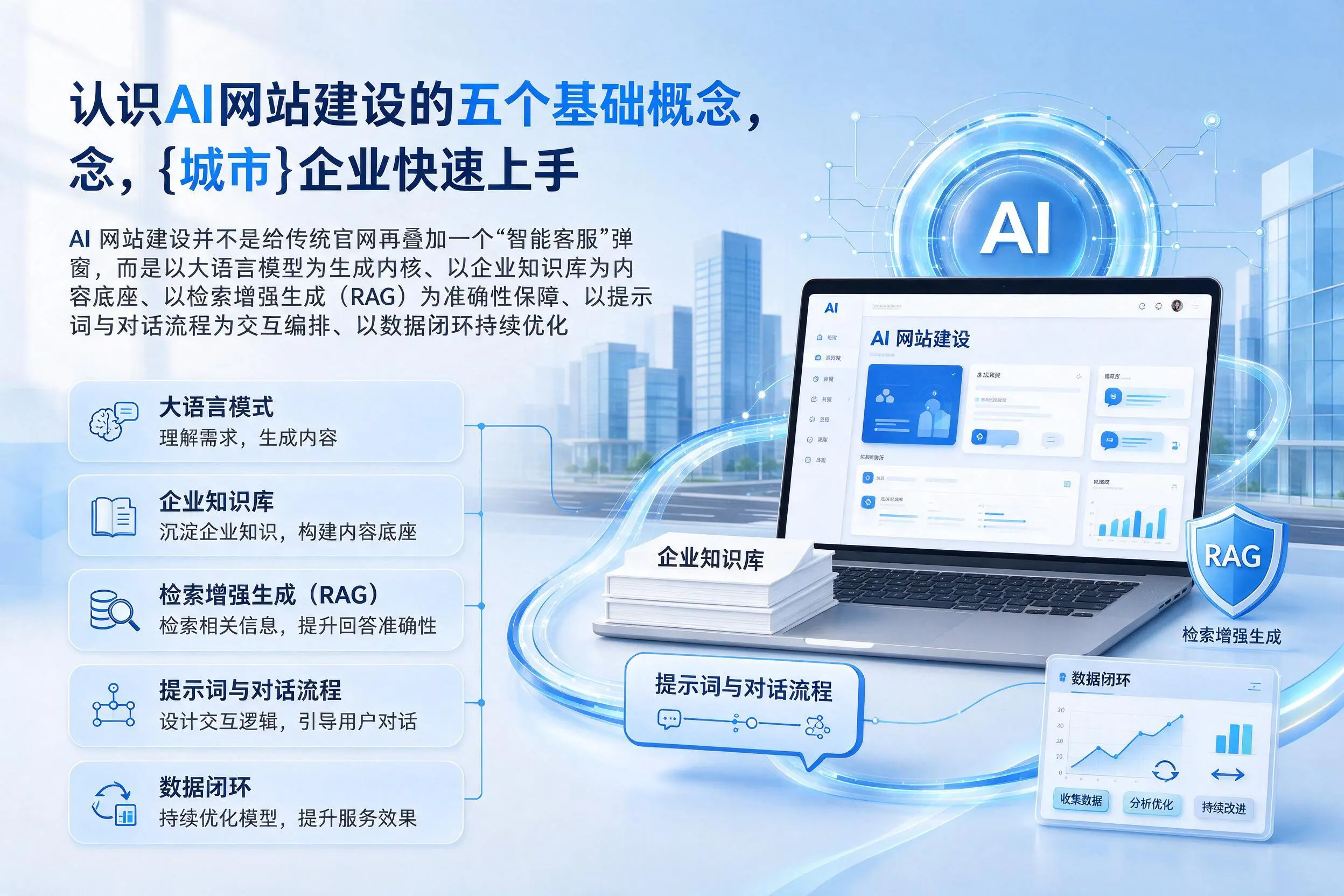 认识AI网站建设的五个基础概念,兴安企业快速上手