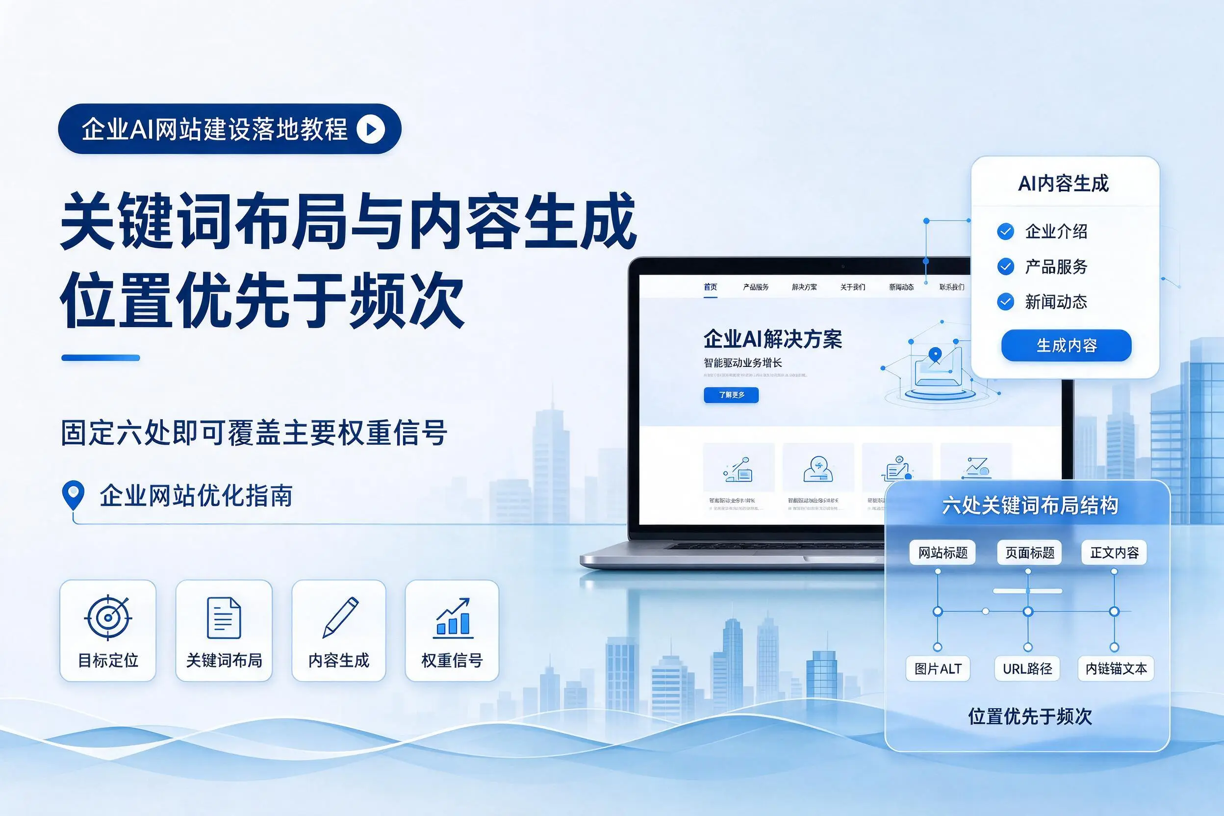兴安企业AI网站建设落地教程:关键词布局与内容生成