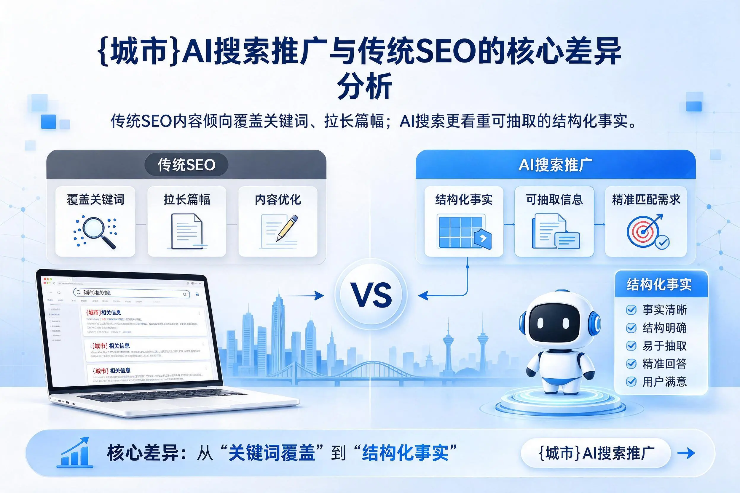 兴安AI搜索推广与传统SEO的核心差异分析